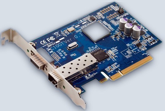 Thecus 10Gb Expansion card with 1X CX4 port & 1X SFP+ port