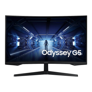 Samsung 27″ Odyssey G5 VA QHD 144Hz 1ms Curved Gaming Monitor