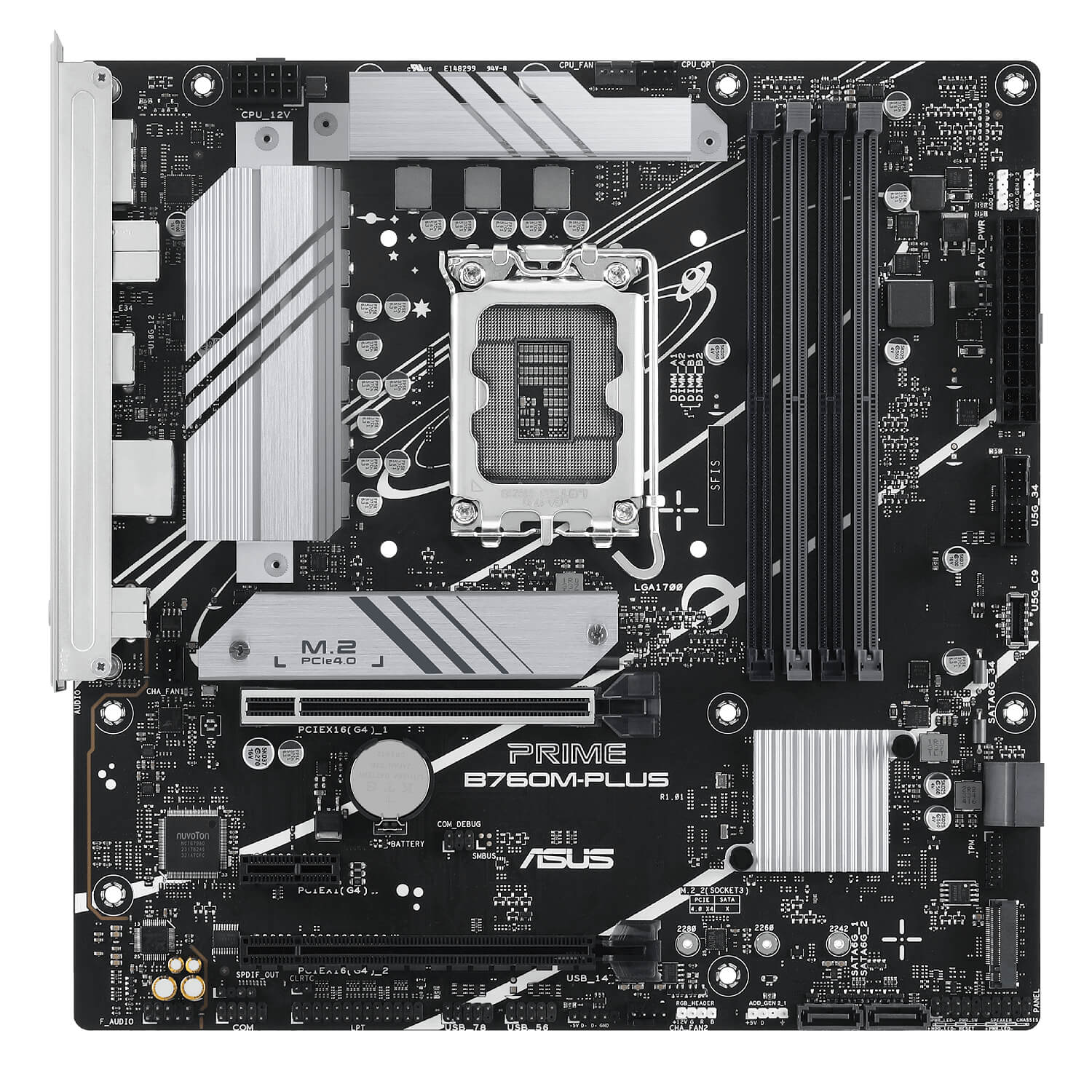 Asus PRIME B760M-PLUS — image 2
