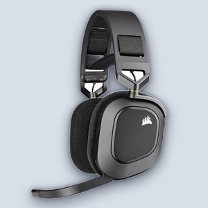 Corsair HS80 RGB WIRELESS Premium Black Wireless Gaming Headset