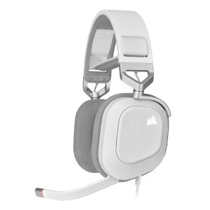 Corsair HS80 RGB USB White Gaming Headphones