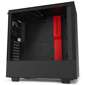 NZXT H510 Matte Black/Red PC Case