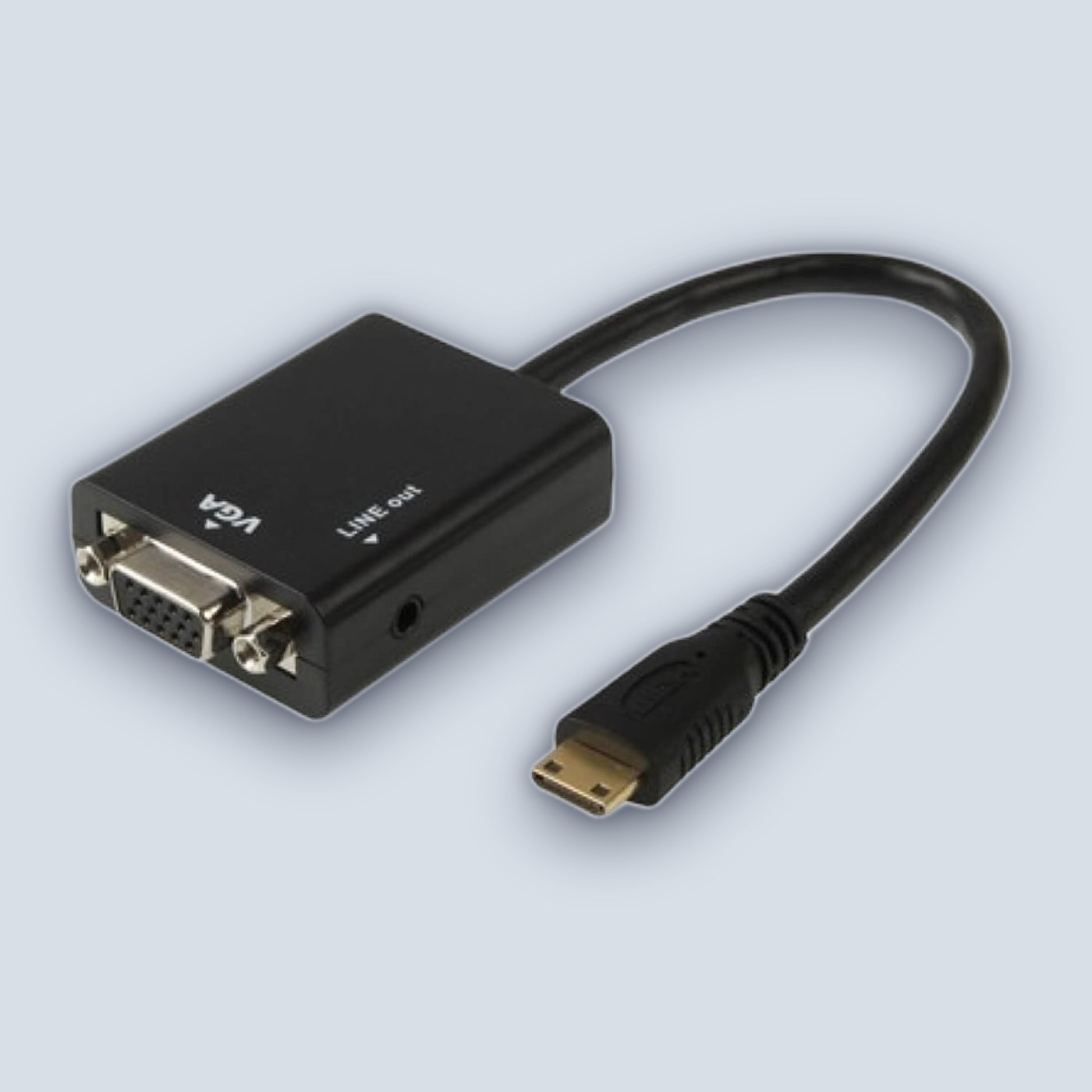 Mini HDMI to VGA + Audio