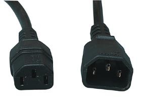 Cable Power Extender UPS 3-pins 1m UPS