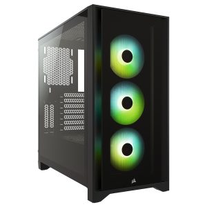 Corsair iCUE 4000X RGB TG Black PC Case