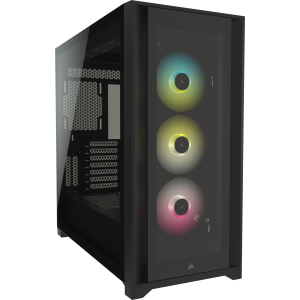 Corsair iCUE 5000X RGB Smart TG Black PC Case
