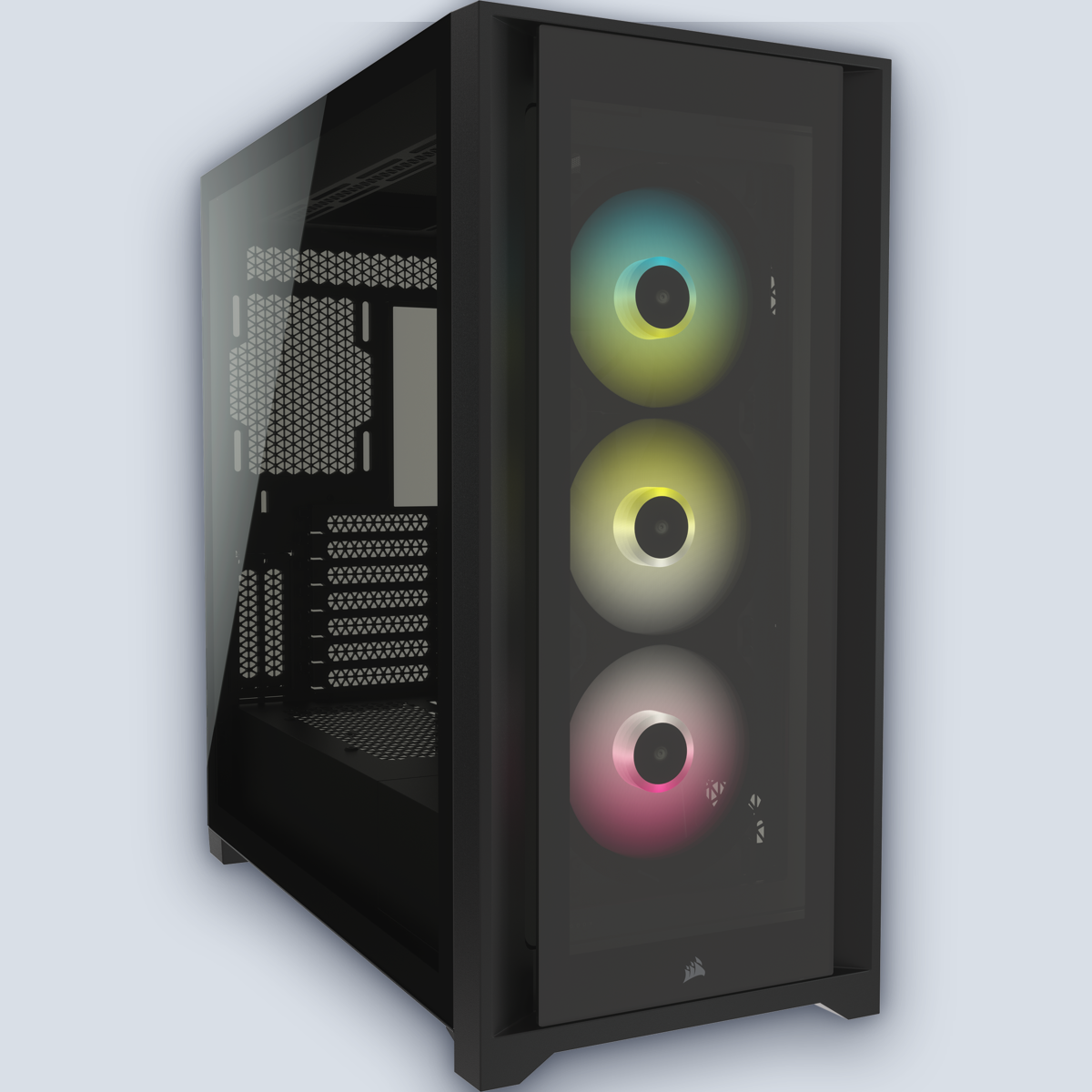 Corsair iCUE 5000X RGB Smart TG Black PC Case