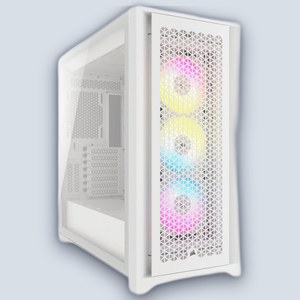 Corsair iCUE 5000D RGB Airflow White PC Case