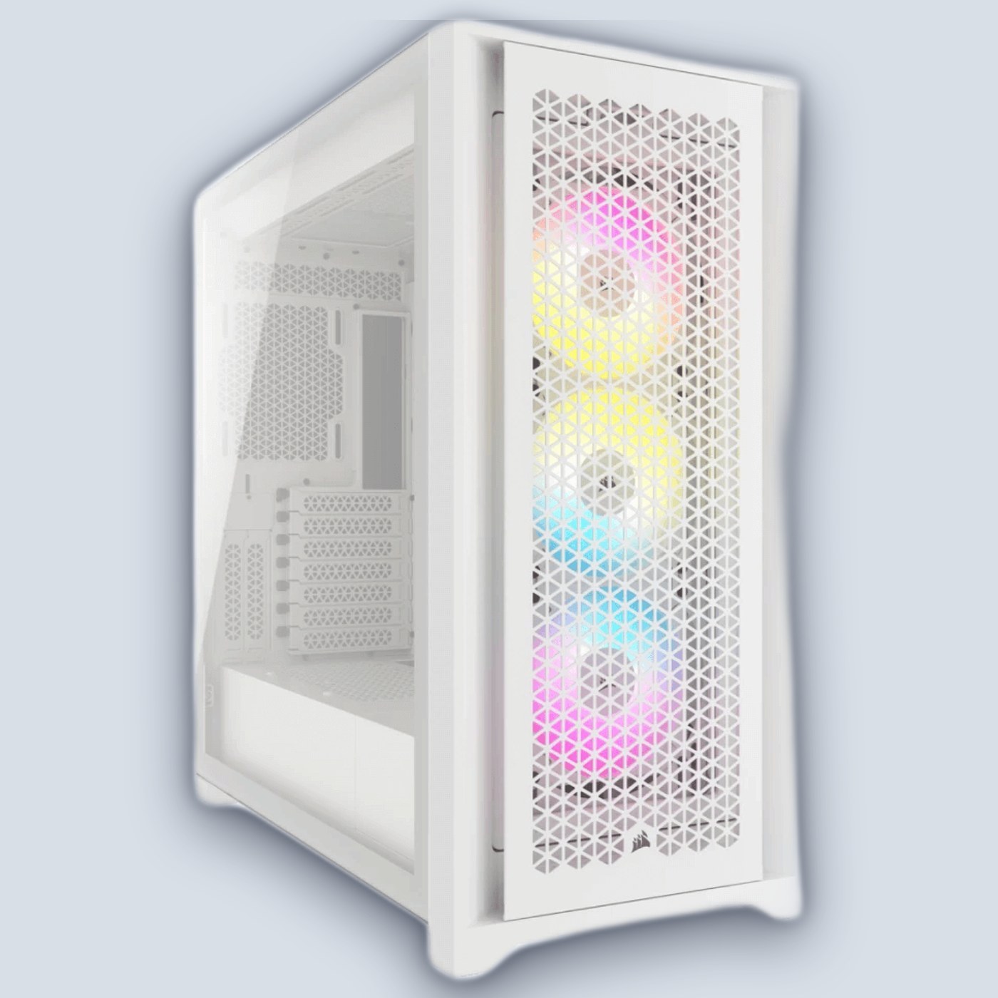 Corsair iCUE 5000D RGB Airflow White PC Case