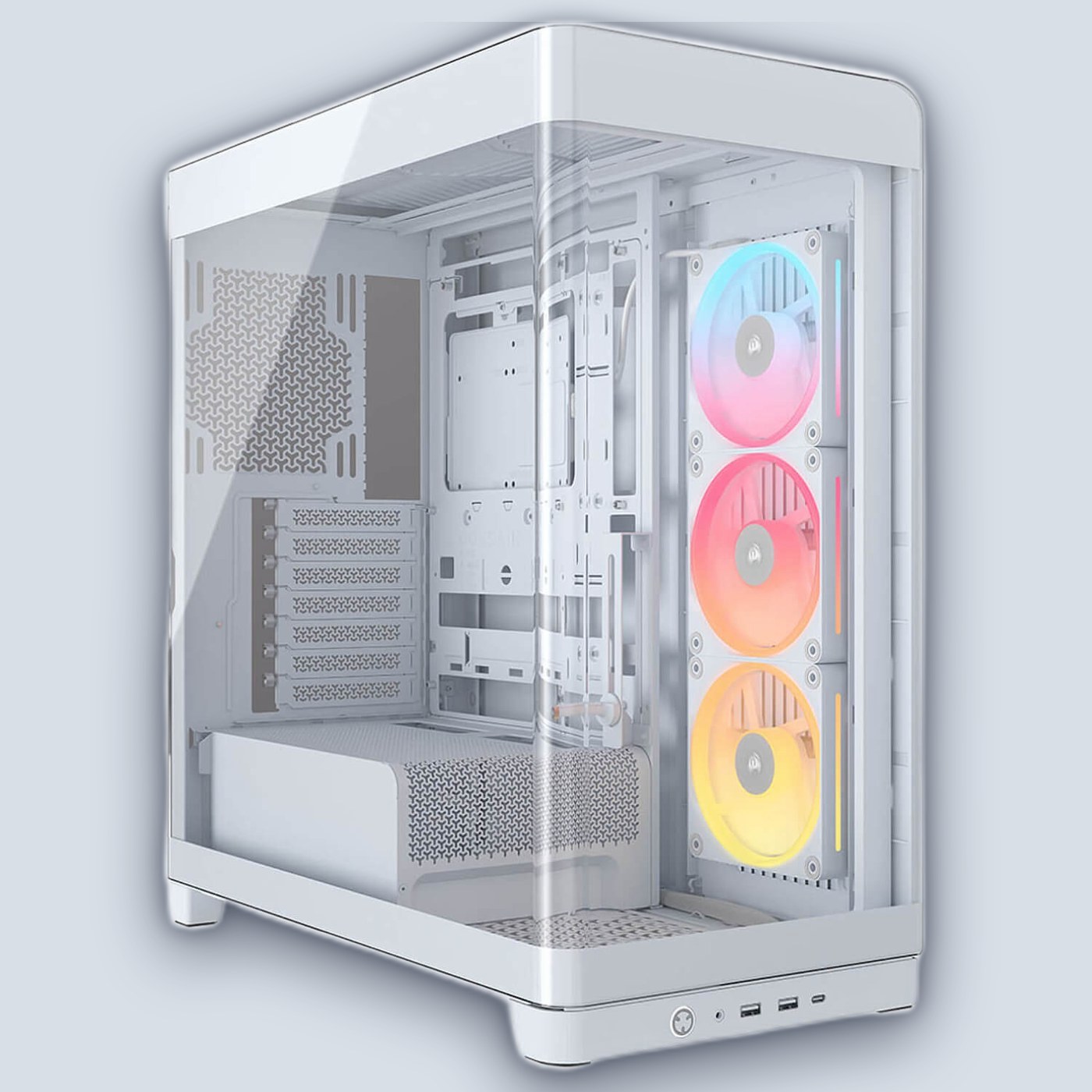 Corsair FRAME 4500X LX LINK White PC Case