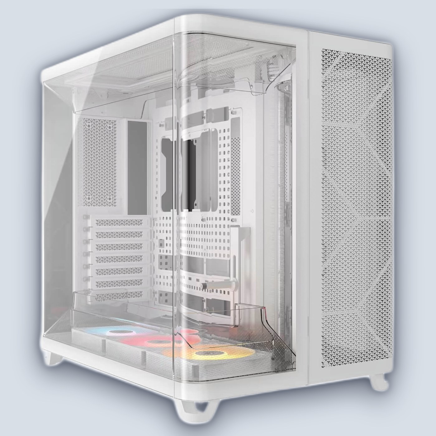 Corsair AIR 5400 RS-R ARGB Triple Chamber White PC Case