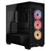 Corsair 3500X LX-R RGB iCUE LINK – Black PC Case