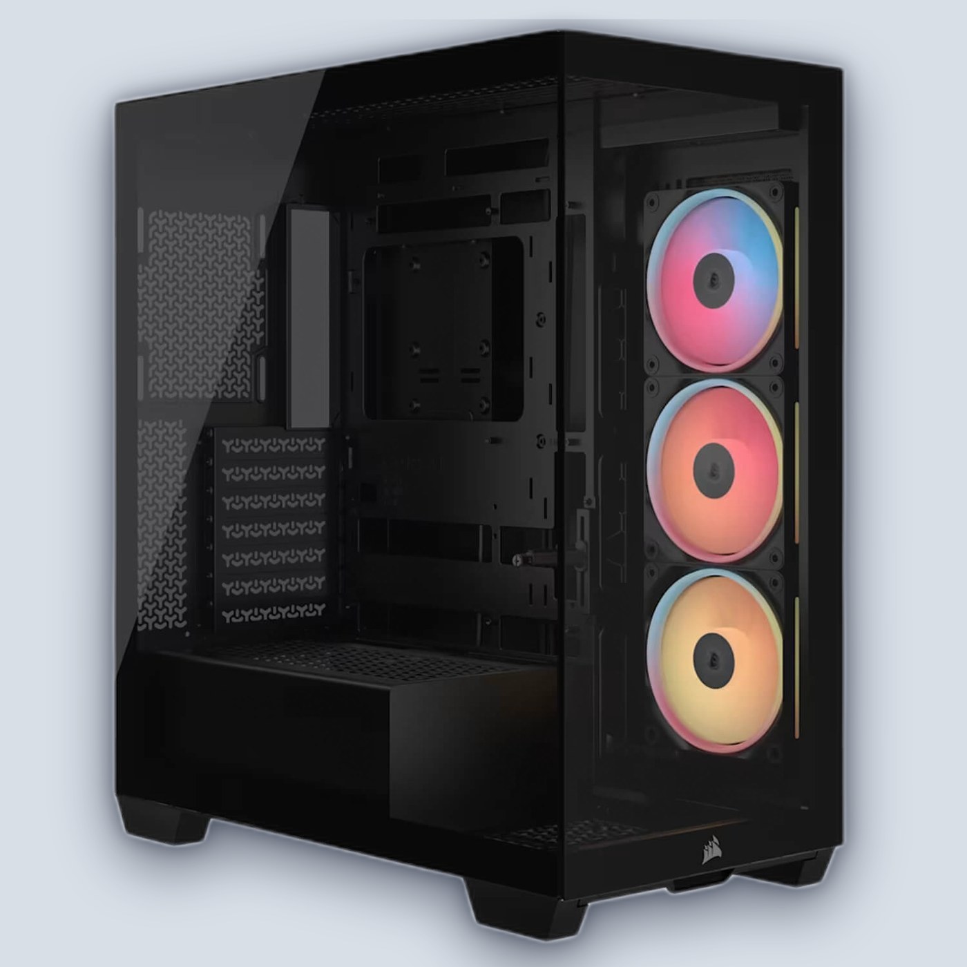 Corsair 3500X LX-R RGB iCUE LINK – Black PC Case
