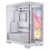 Corsair 3500X LX-R RGB iCUE LINK – White PC Case