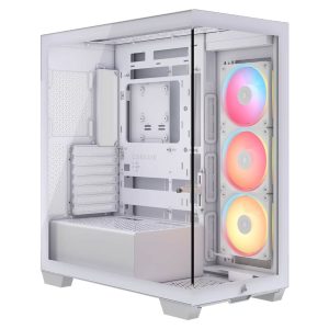 Corsair 3500X LX-R RGB iCUE LINK – White PC Case