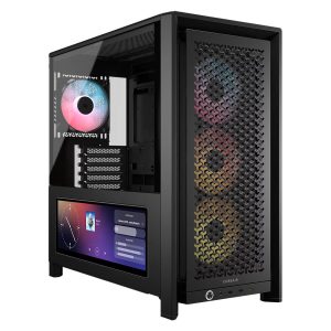 Corsair FRAME 4000D LCD RS ARGB Premium – Black PC Case
