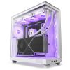 NZXT H6 Flow RGB White PC Case