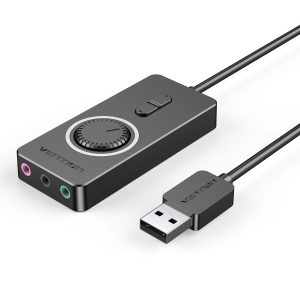 Vention USB-A to 3.5mm x3 1m