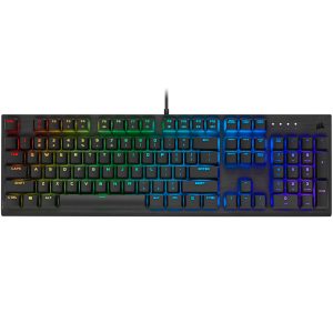 Corsair K60 RGB PRO Cherry MX (Hebrew/English) Mechanical Gaming Keyboard