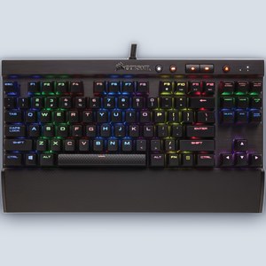 Corsair K65 RGB RAPIDFIRE Cherry MX (Hebrew/English) Mechanical Gaming Keyboard