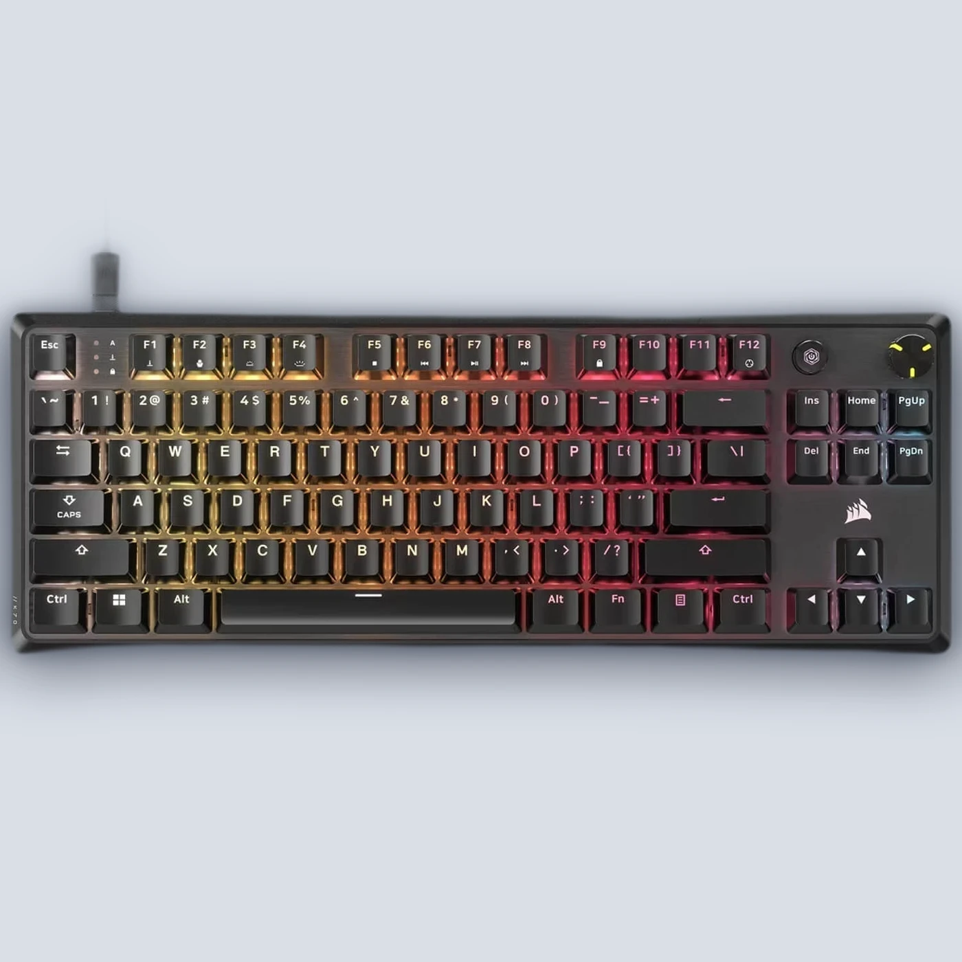 Corsair K70 CORE TKL RGB Hebrew/English Mechanical Gaming Keyboard
