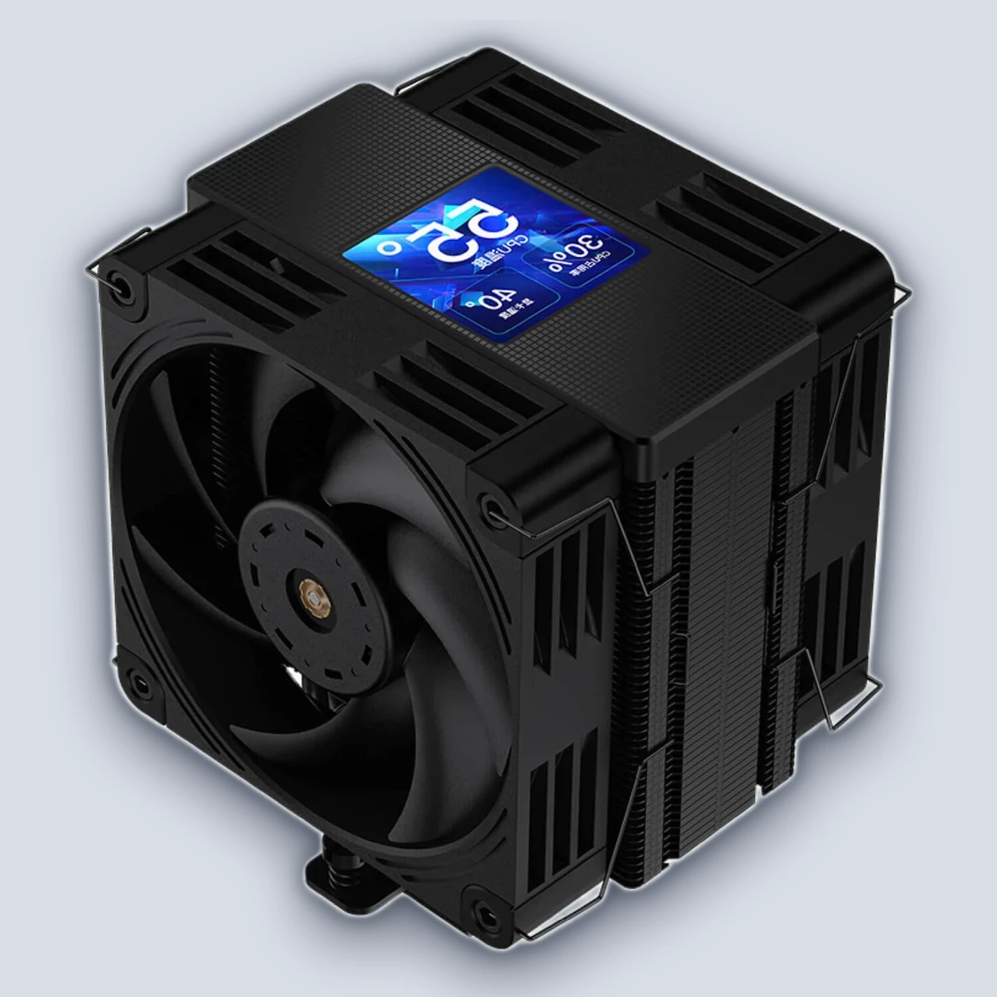 Coolleo P70 LCD BK Black CPU Cooler