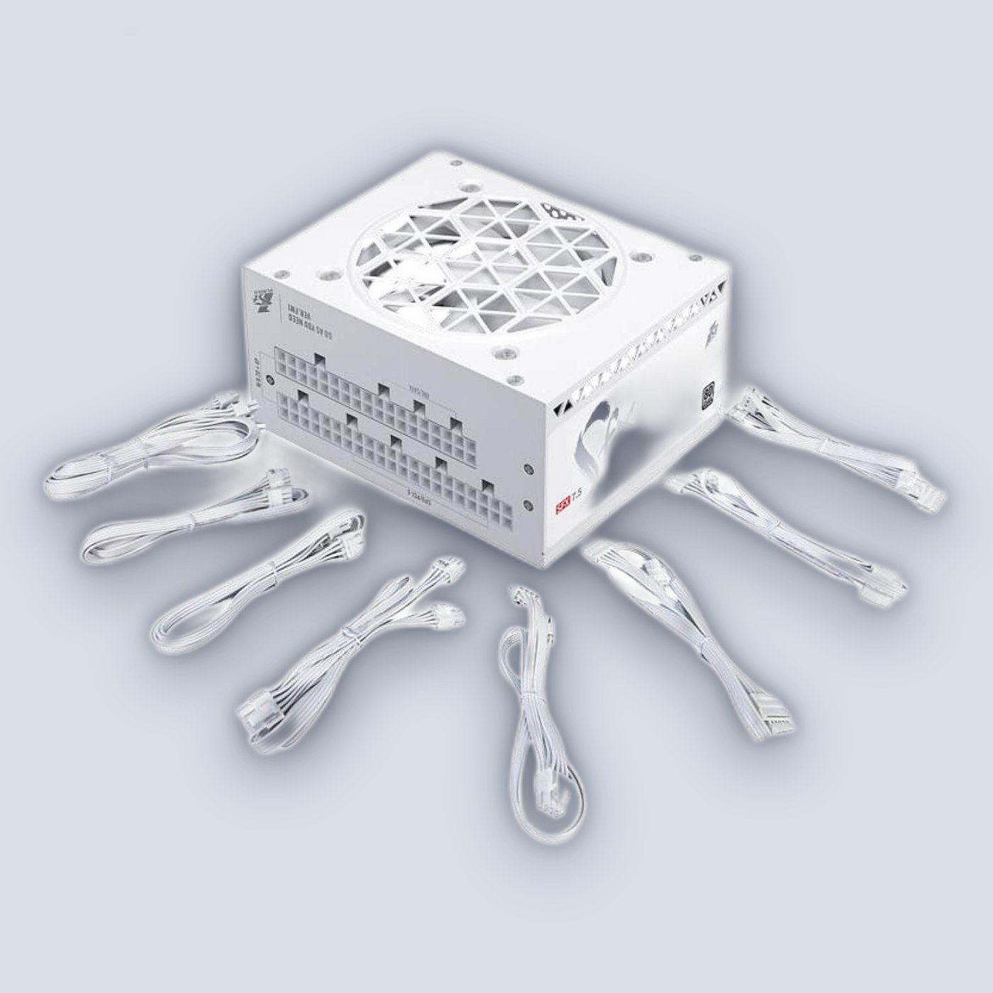 1StPlayer SFX 750W 80+ Platinum White Power Supply — image 4
