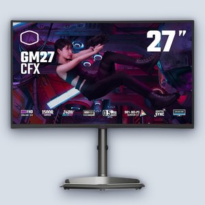 CoolerMaster 27″ GM27-CFX VA FHD 240Hz 0.5ms 1500R Curved Gaming Monitor