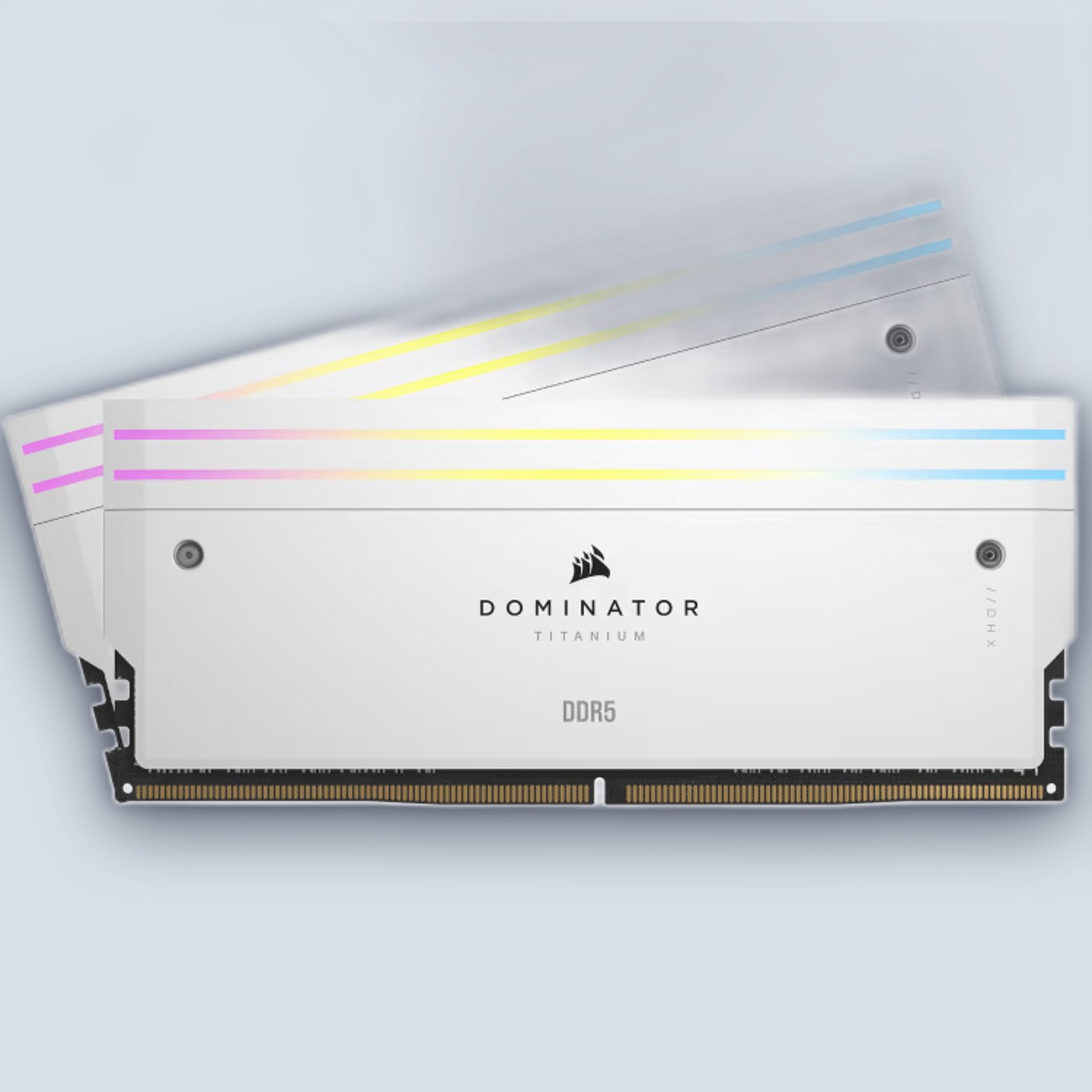 Corsair Dominator Titanium RGB DDR5 32GB (2x16GB) 6000 CL30 White XMP 3.0