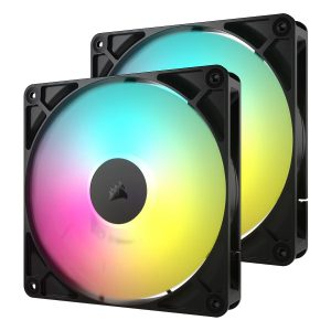 Corsair RS140 ARGB 140mm PWM Fans – Dual Pack