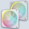 Corsair iCUE LINK LX140 RGB 140mm PWM 2x Fans Starter Kit – White