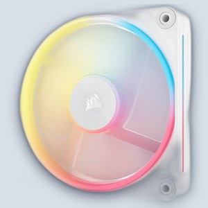 Corsair iCUE LINK LX120-R RGB 120mm PWM Reverse Fan White