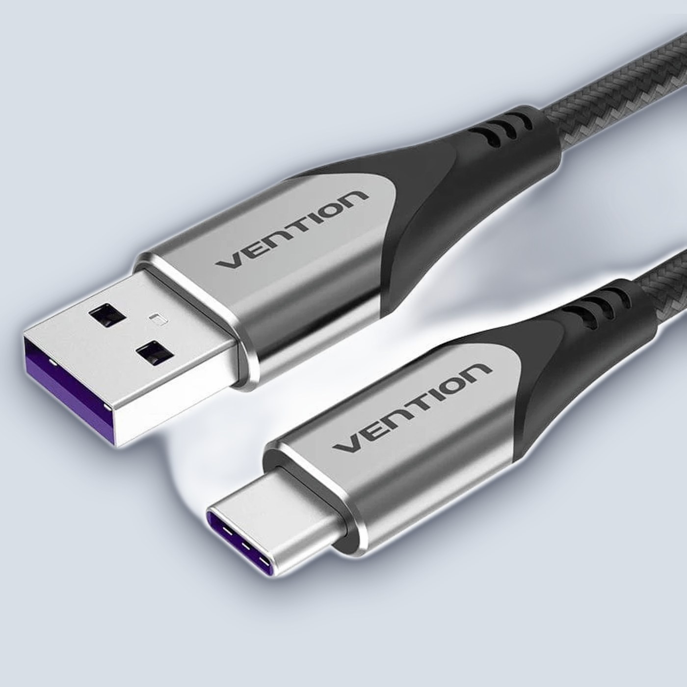 Vention USB-A to USB-C 5A/40W Super Charge 2m
