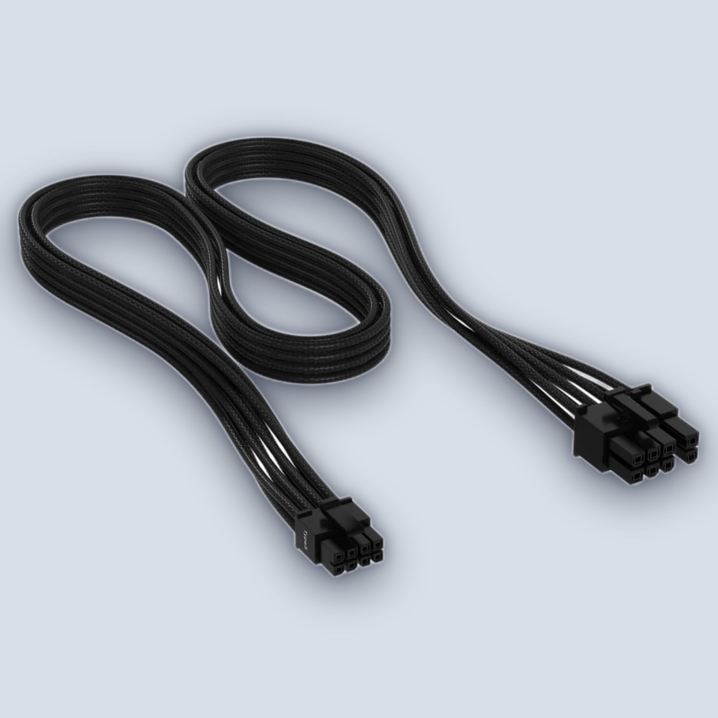 Corsair Premium Sleeved PCIe Type 5 Gen 5 Black Cable