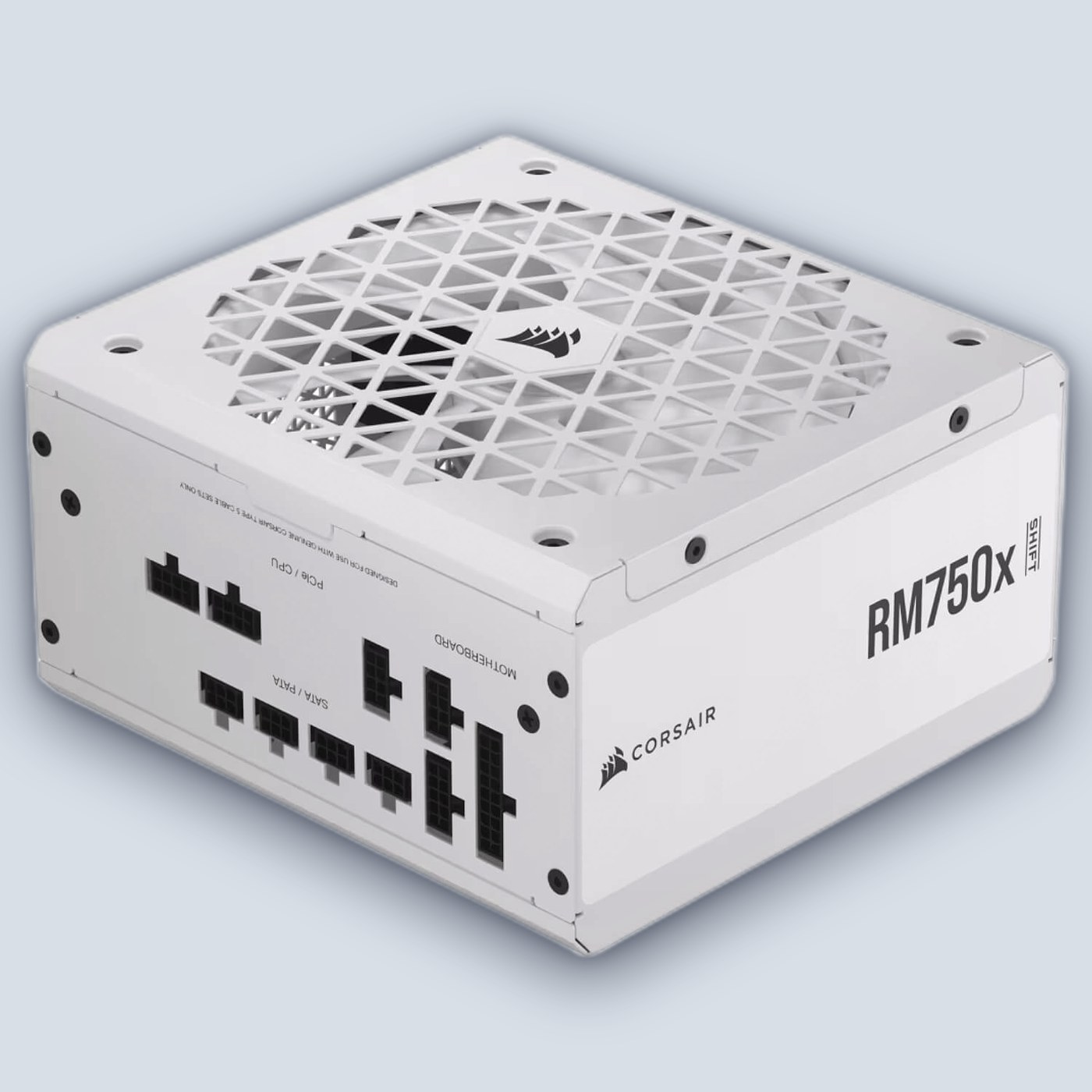 Corsair PSU 750W RM750x SHIFT 80+ Gold Fully Modular White Power Supply