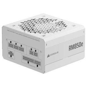 Corsair RM850e 850W ATX 3.1 Gold Fully Modular White Power Supply