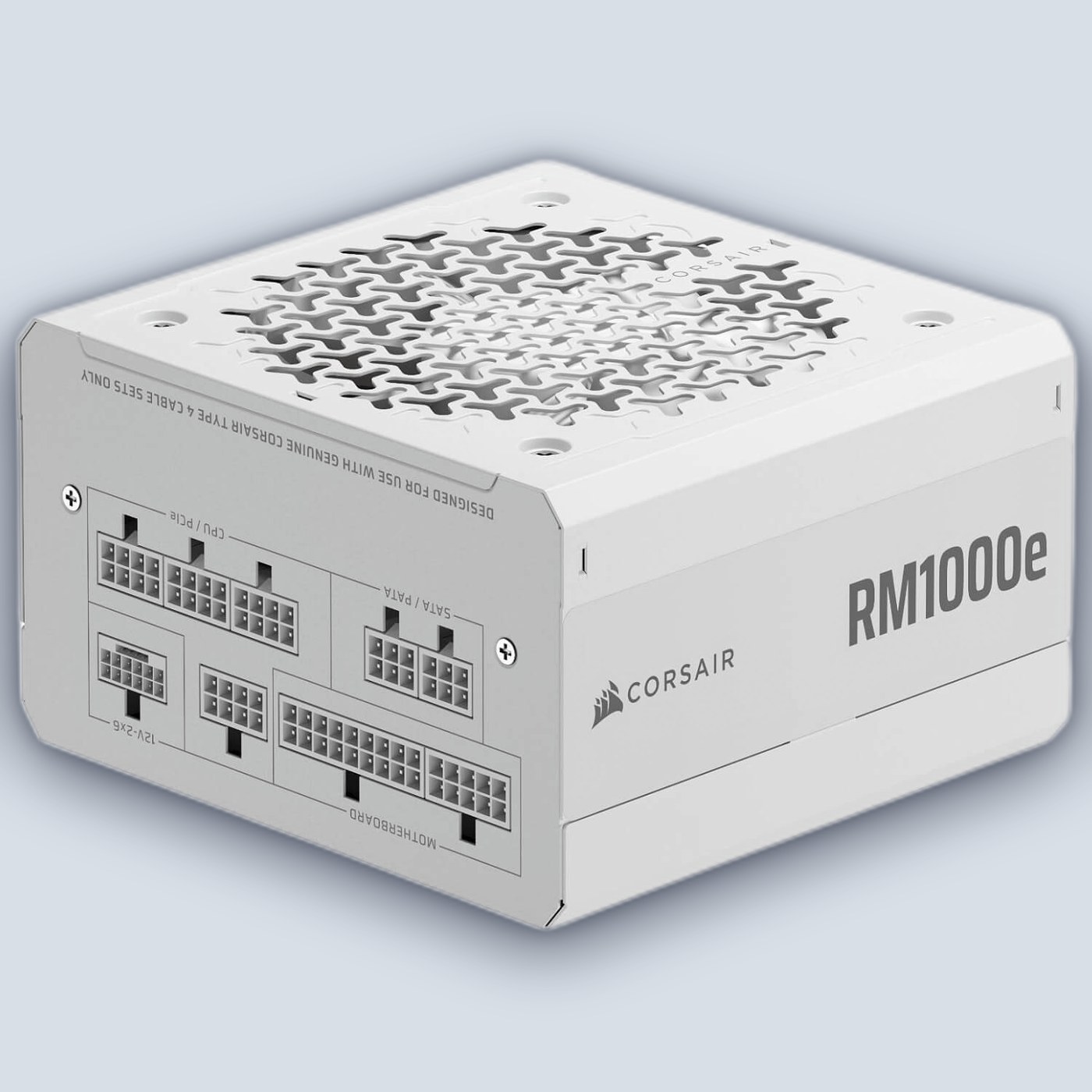 Corsair RM1000e 1000W ATX 3.1 Gold Fully Modular White Power Supply