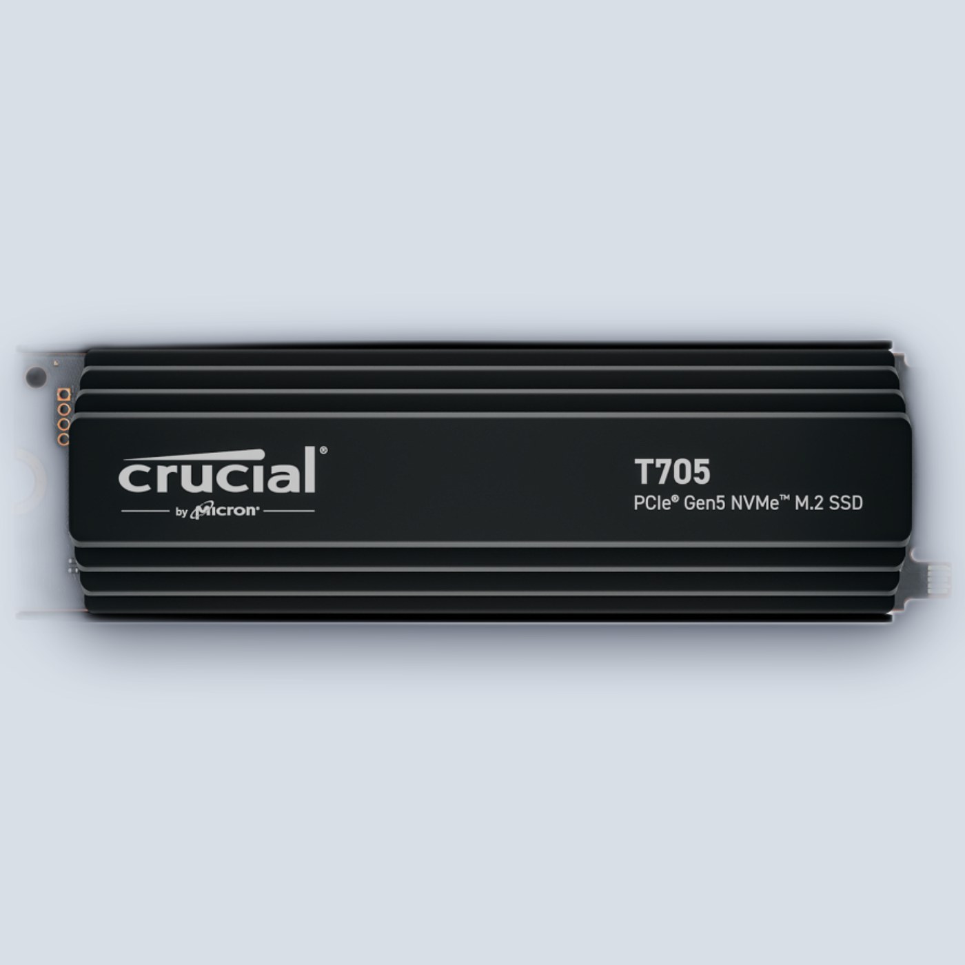 Crucial T705 4.0TB PCIe Gen5 NVMe M.2 SSD with Heatsink