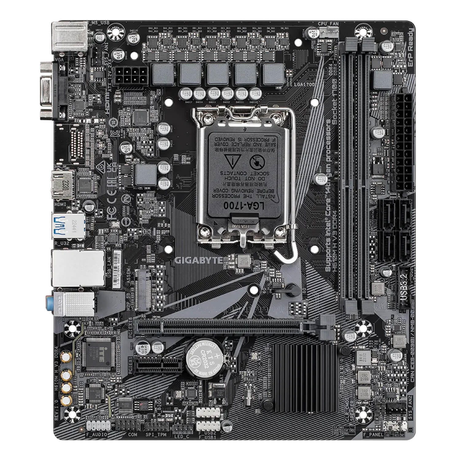 Gigabyte H610M H V3 DDR4 — image 3