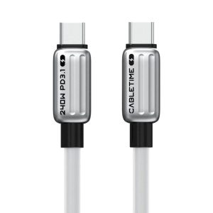 CABLETIME USB-C 240W Charging Cable 1m - White