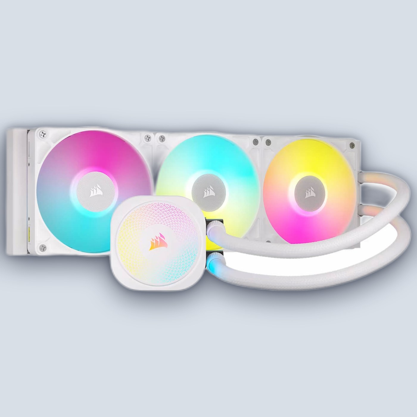 Corsair iCUE LINK TITAN 360 RX RGB AIO White CPU Liquid Cooler