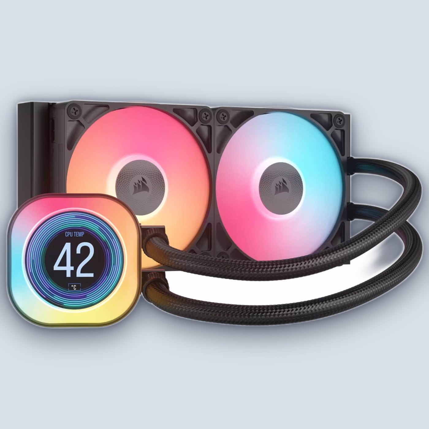 Corsair iCUE LINK TITAN 240 RX LCD AIO Liquid CPU Cooler