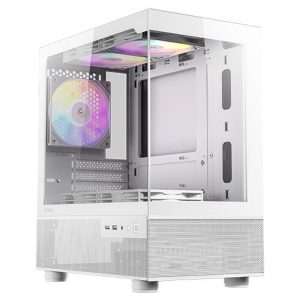 Antec CX200M RGB Elite White PC Case
