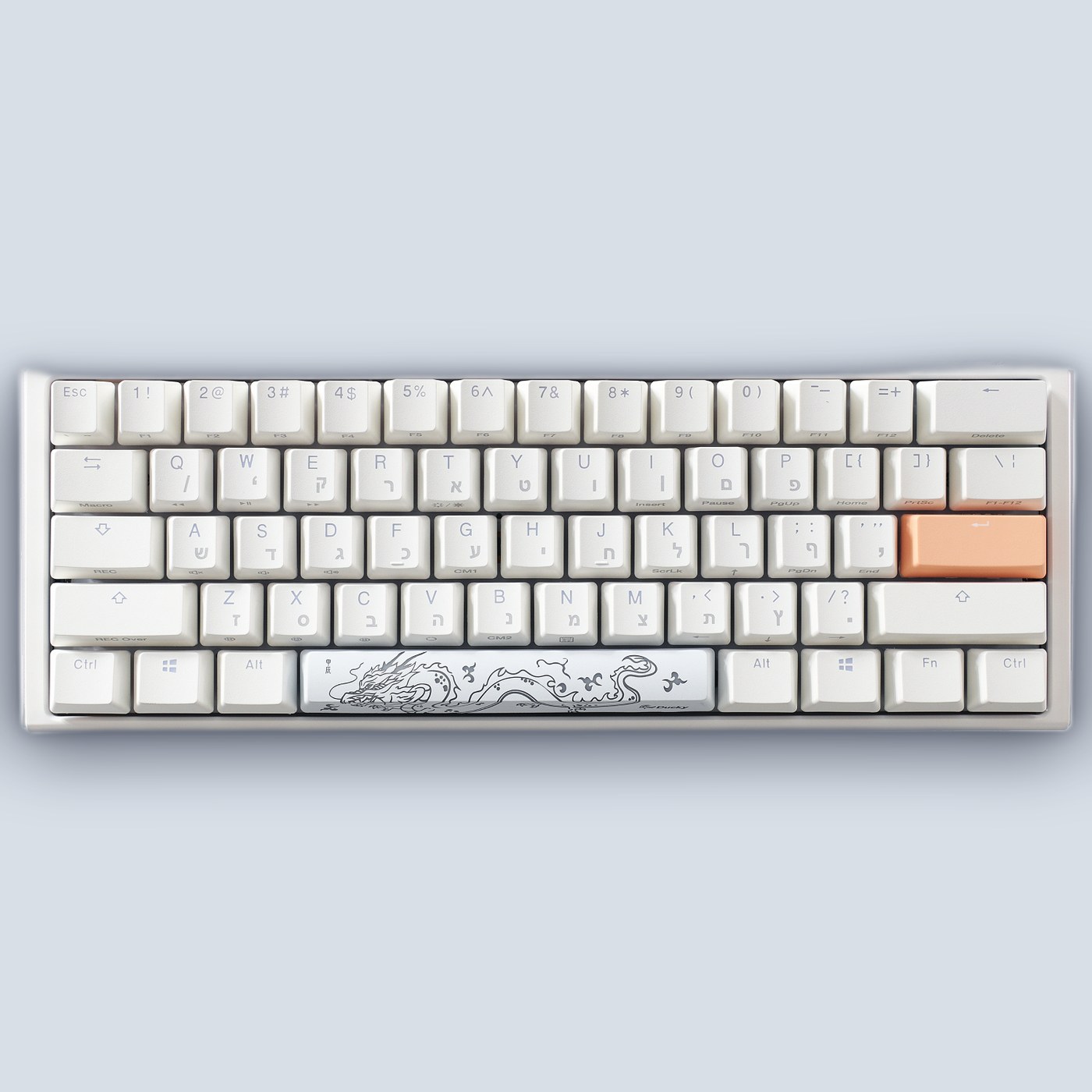 Ducky One 3 Mini Cherry Red Switch (Hebrew/English) Mechanical Keyboard — image 3