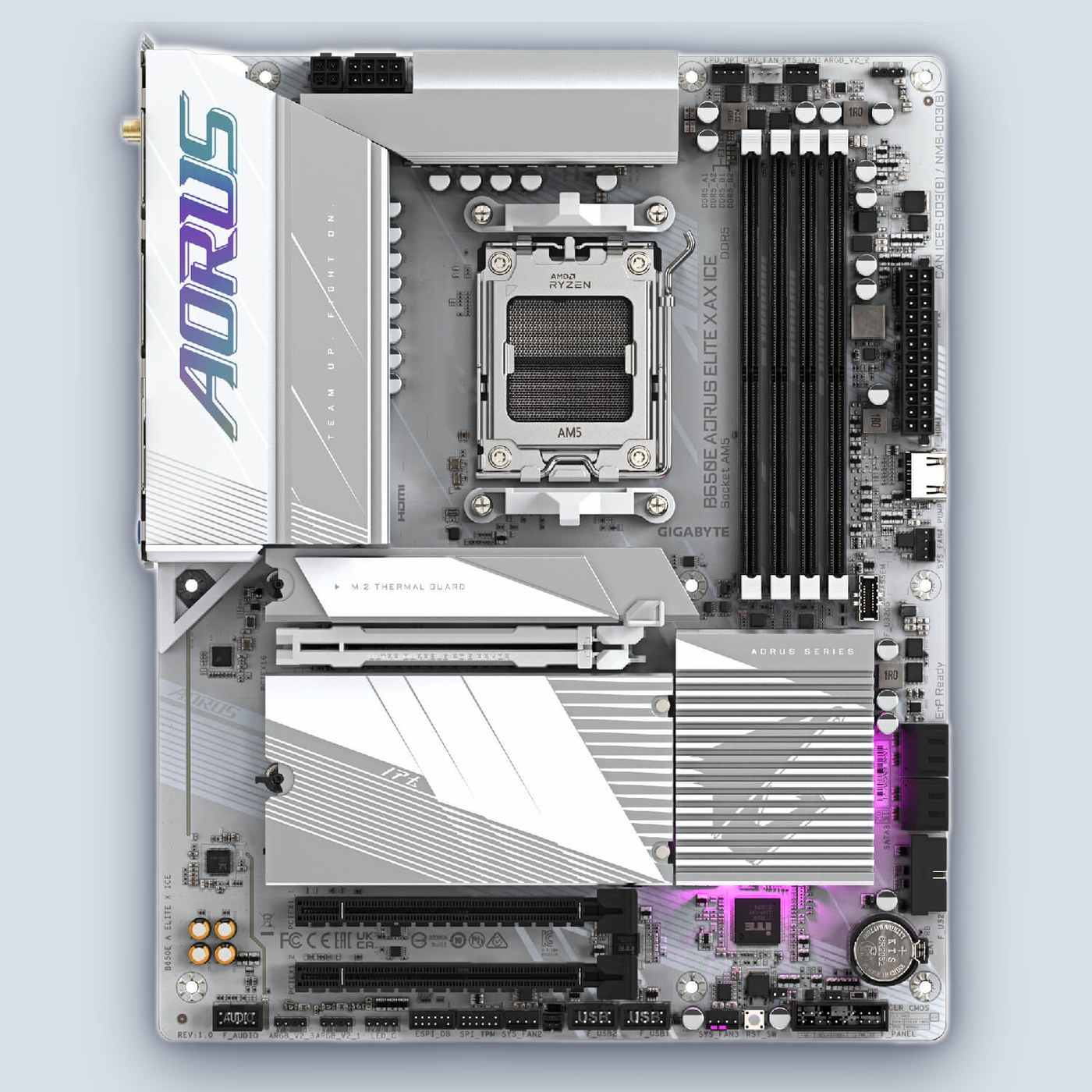 Gigabyte B650E AORUS ELITE X AX ICE — image 2