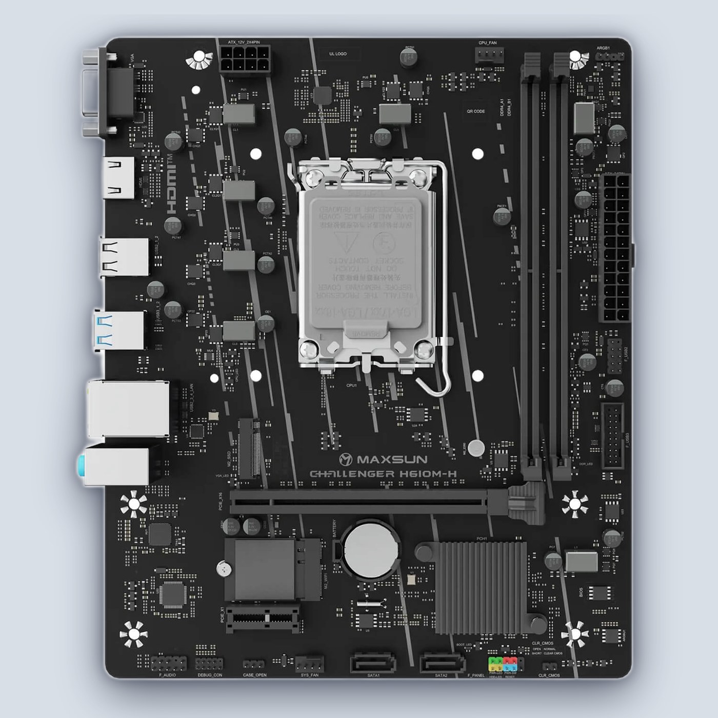 MAXSUN Challenger H610M-H V1 WiFi — image 2