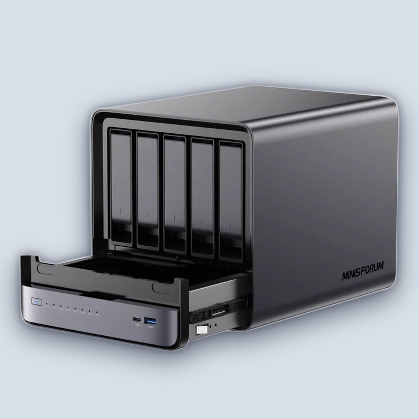 MinisForum N5 Pro AI Ryzen AI 9 HX 370 32GB 128GB eMMC - NAS — image 2