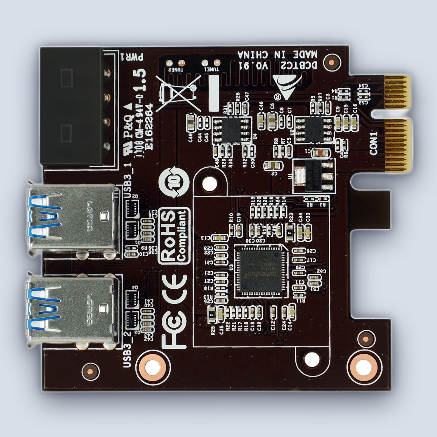 Biostar DCBTC2 Riser Card