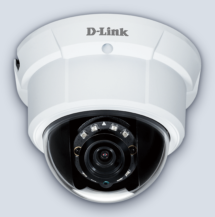 D-Link IP Cam Dome 2MP with POE, Day/Night IR 10M Vandal Proof ONVIF