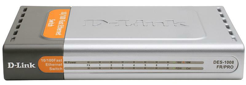 Switch 8 Port 7X 10/100 + 1X BASE-FX SC 20KM FIBER